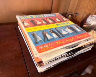 Vintage vinyl record albums, Glenn Miller and more