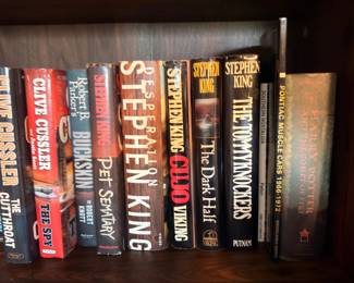 Stephen King hardcover book collection