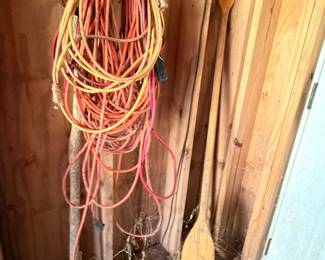 Heavy duty extension cords lot