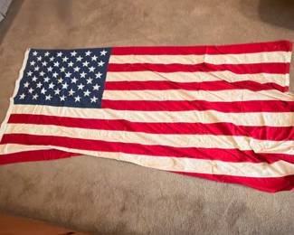 American flag vintage 50 star USA patriotic