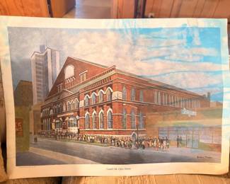 Grand Ole Opry Ryman Auditorium Nashville print