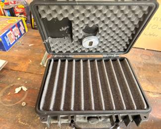 Hard shell foam-lined protective equipment case