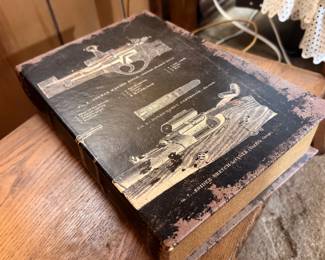 Decorative book-shaped storage box, vintage