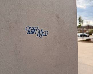 Estate sale directional sign, neighborhood location marker