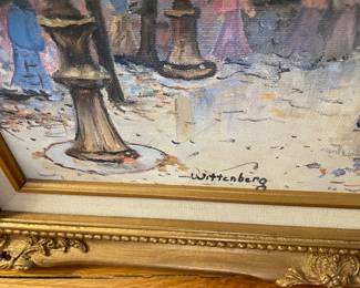 Wittenberg oil painting