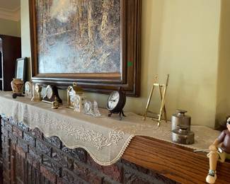 Collection of small clocks