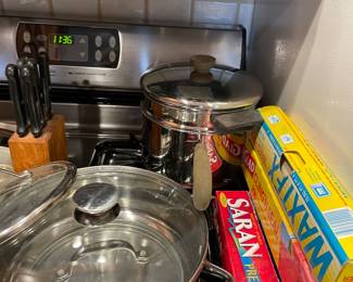 S a few pots and knives