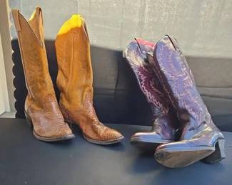 KN110Designer Cowboy Boots. 