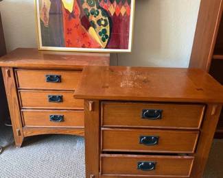 KN258Craftsman Nightstands 