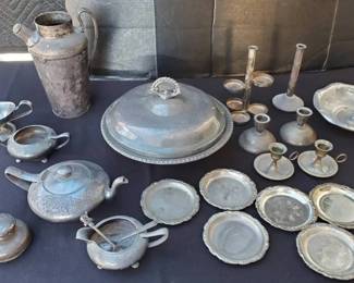 KN107Silver Plate And More 