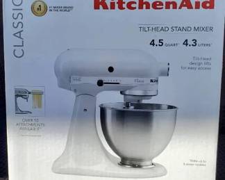 KN104KitchenAid Mixer K45SSWH