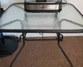 KN279Electric Grill And Table 