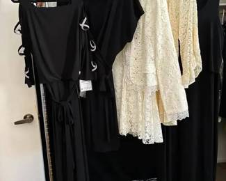 KN135VBlack Dresses And Lace