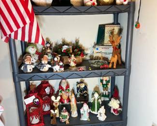 Various winter and Christmas decor