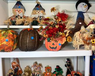 Fall, Halloween, and Thanksgiving decor