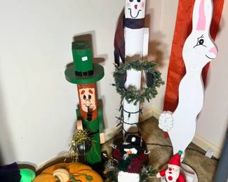 Various holiday decor