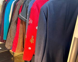 Talbots Collection: Huge volume of women's clothing, including colorful corduroys and blazers