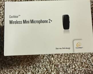 Cochlear mini microphone