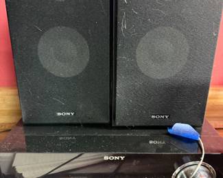 Sony CD player w/speakers