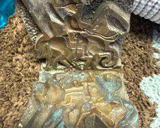 Tin/Lead Cowboy toy Mold