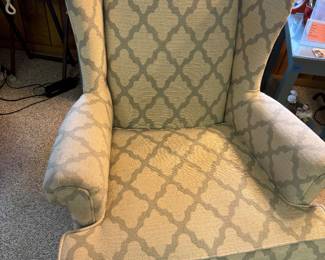 Wing back chair