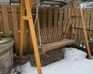 Solid Wood Swing