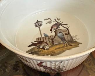 Louis Lourioux Le Faune Porcelain Casserole Dish