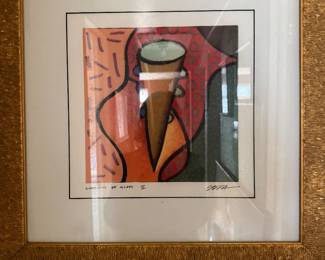 Looking at Glass - signed