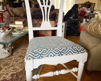French Style Painted Dining Chair