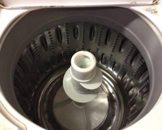 Inside of washer