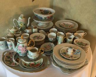 Hand painted vintage china