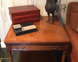 Square side table 27” x 27” x 27” H