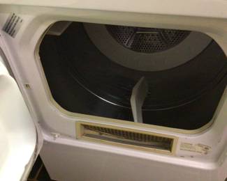 Inside of dryer 