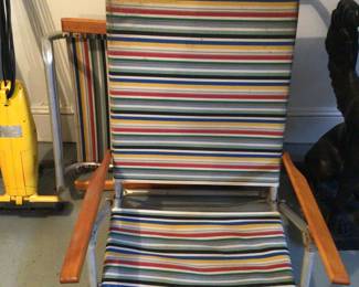 Pair of beach chairs 