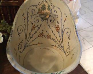 Child’s  handpainted bathtub