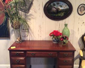 Desk solid wood 48” x 21” x31”