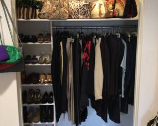 Clothing, handbags, shoes