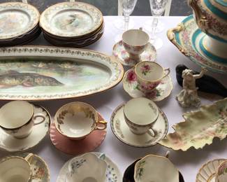 More cups and saucers 