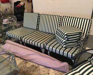 3pc. Patio sofa