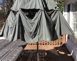 Umbrella w/Stand, sold with patio set