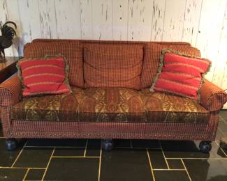 Large vintage sofa 79” x 36” x 27” H