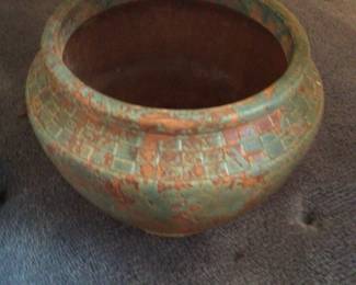 Burley winter art pottery 