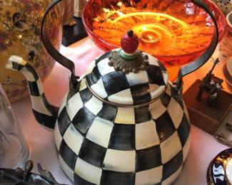 Mackenzie-Childs teapot 