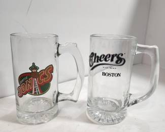 SONICS AND CHEERS BEER GLASSES