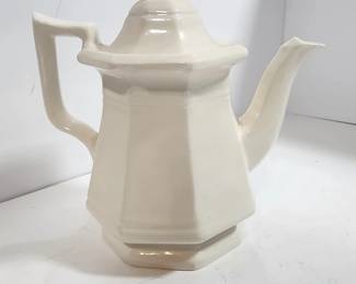 IRONSTONE TEA POT