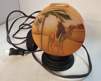 VINTAGE CAMEL LAMP