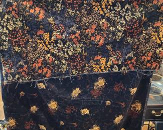 2 VELVET VINTAGE PIECES