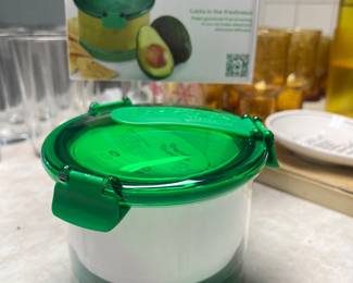 Guac lock. This is new in its original box and it is to keep your avocados/guacamole, fresh and lasting a long time.