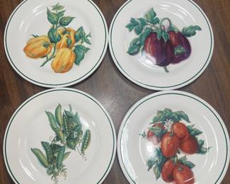 William Sonoma vegetable plates