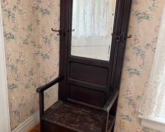 Antique Victoria-Style Hall Tree